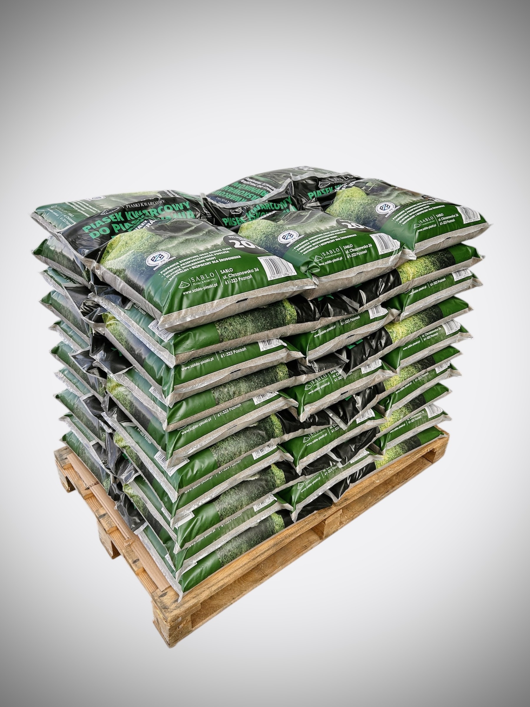 Piasek kwarcowy do piaskowania trawników 1000 kg – frakcja 0,5 – 1,2 mm