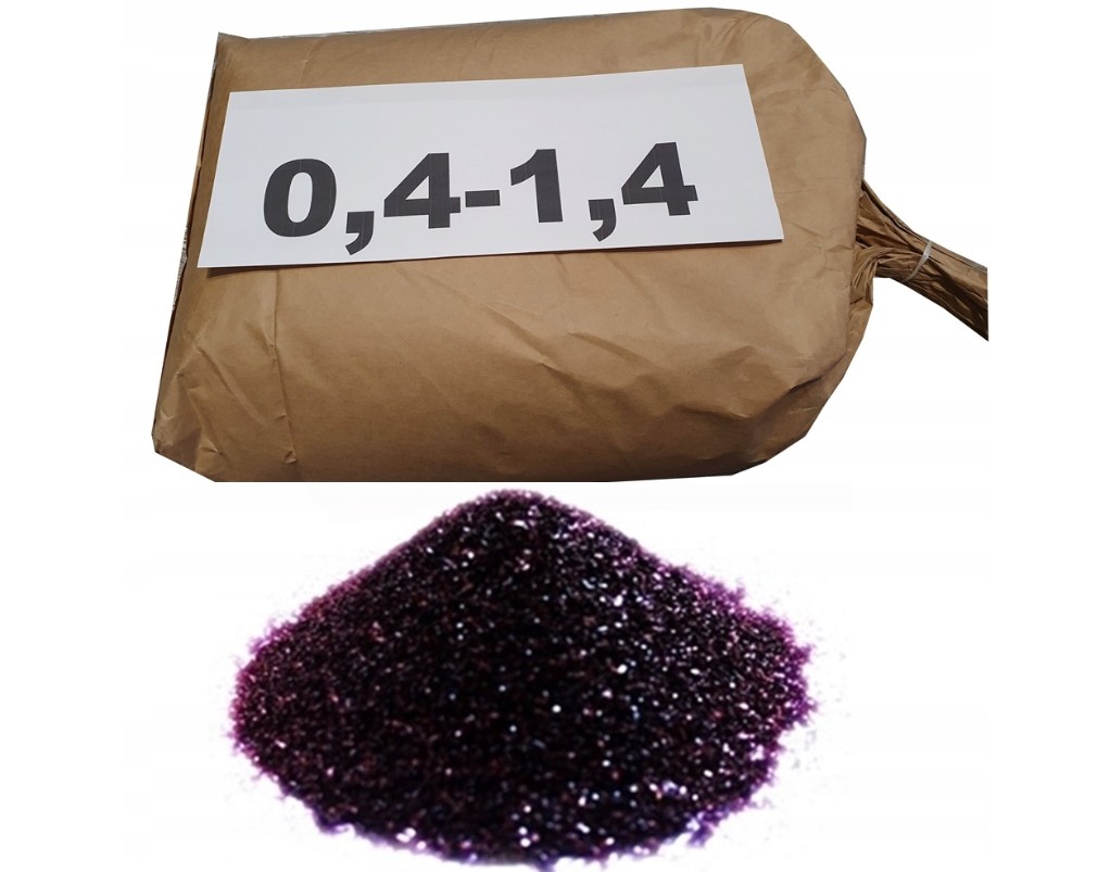 Ścierniwo do piaskowania KORUND 25 kg – frakcja 0,4-1,4 mm