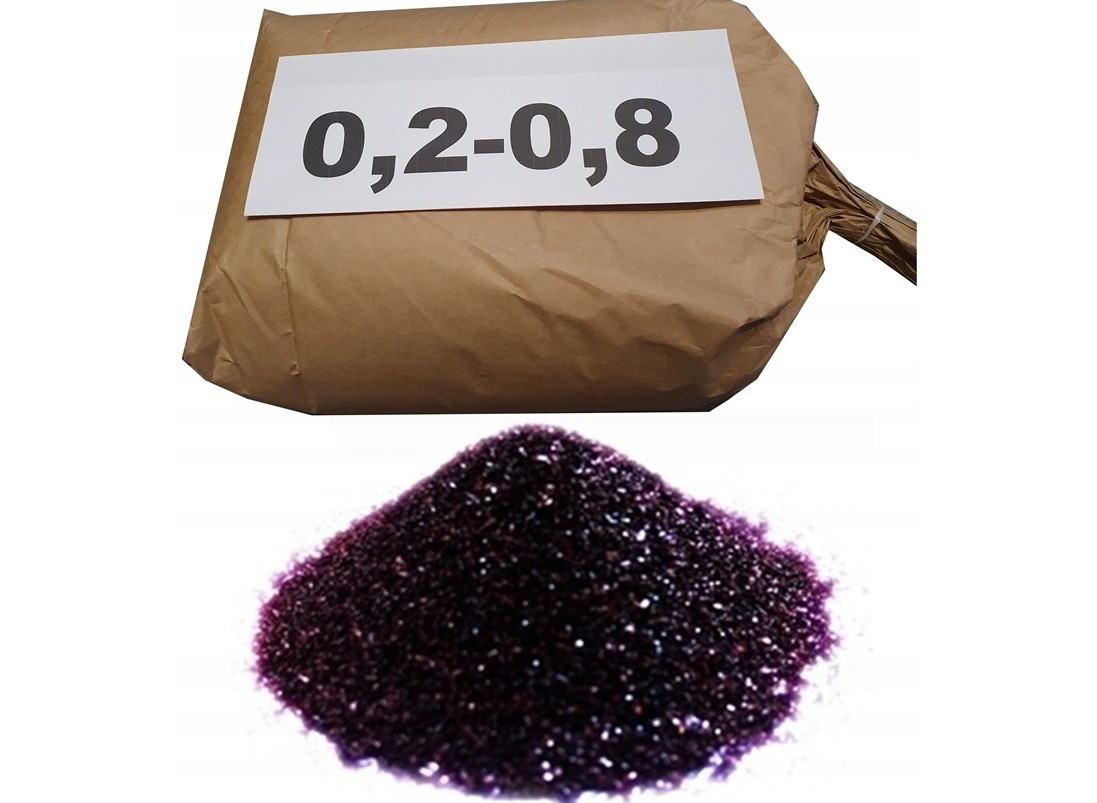 Ścierniwo do piaskowania KORUND 25 kg – frakcja 0,2-0,8 mm